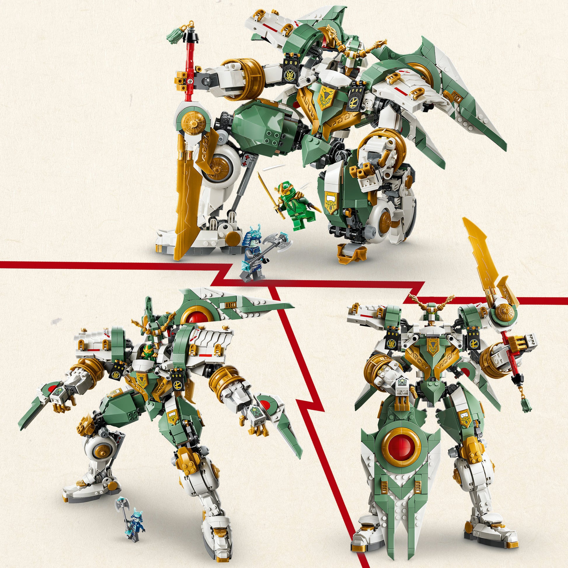 Lego Ninjago 71860 15° anniversario: il mech gigante di Lloyd