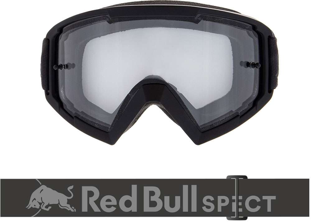 Red bull spect eyewear whip-002 trasparente - maschera motocross