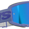 Alpinestars vision 5 wordmark (blu specchio) - maschera da mtb