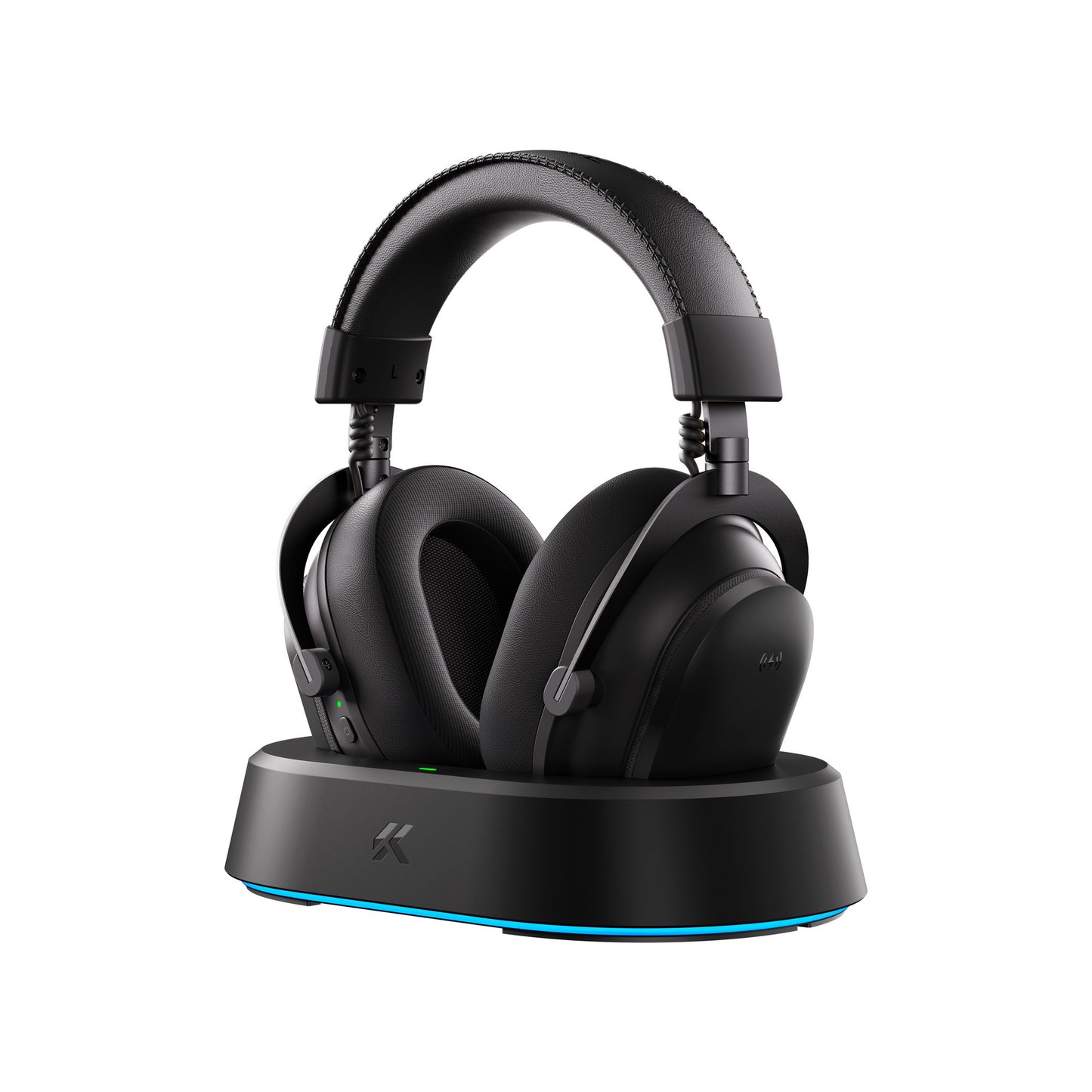 Cuffie da gioco over-ear wireless magnetiche Mchose V9 Turbo+ (Nero, Nintendo Switch, Playstation 4, Playstation 5, Cellulare, PC, USB Bluetooth 2.4G)