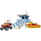 Bruder bworld reddingsbrigade station speelfiguur (62780) - afbeelding 5