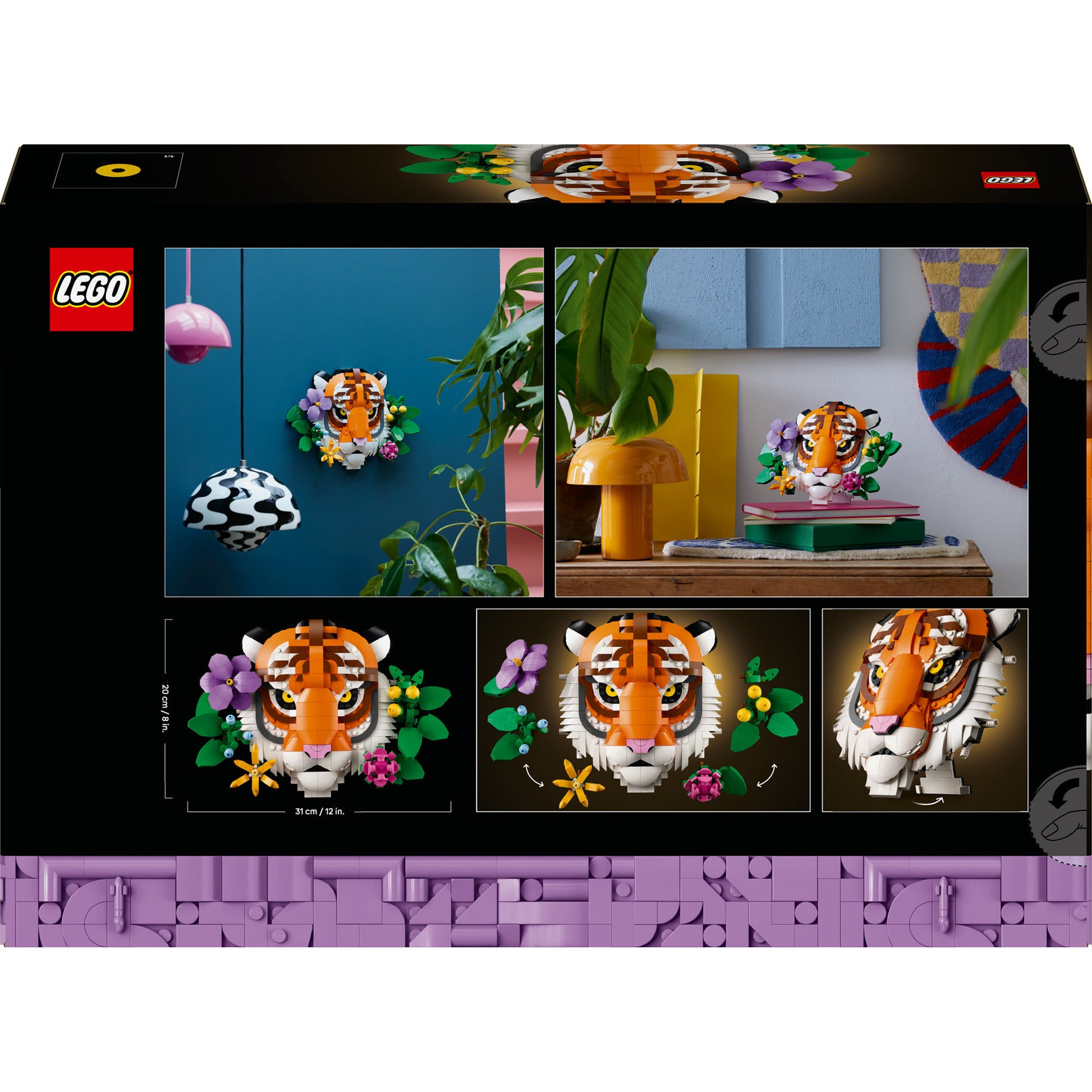 LEGO Art 31217 The Faunac Collection Tiger