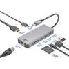 Conectividad ACT USB-C 4K Estación de acoplamiento para 1 HDMI Monitor, EthEd