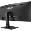 Monitor ultrawide curvo Asus va34vcpsr 34 (nero, 100 Hz, HDMI, porta display, audio, LAN, USB-C)