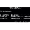 Wera 160 i 6 schroevendraaierset kraftform plus serie 100 + rek (rood geel, 6-delig)