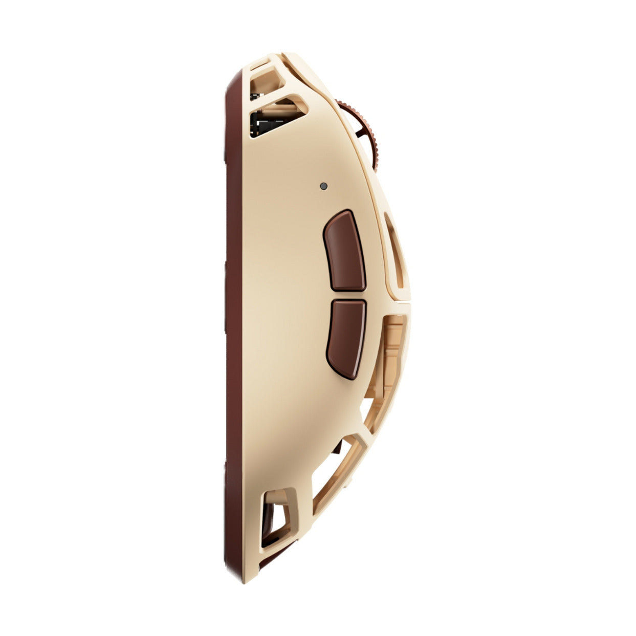 Mouse da gioco Pulsar feinmann f01 noctua edition (beige, 42.000 dpi, 8k)