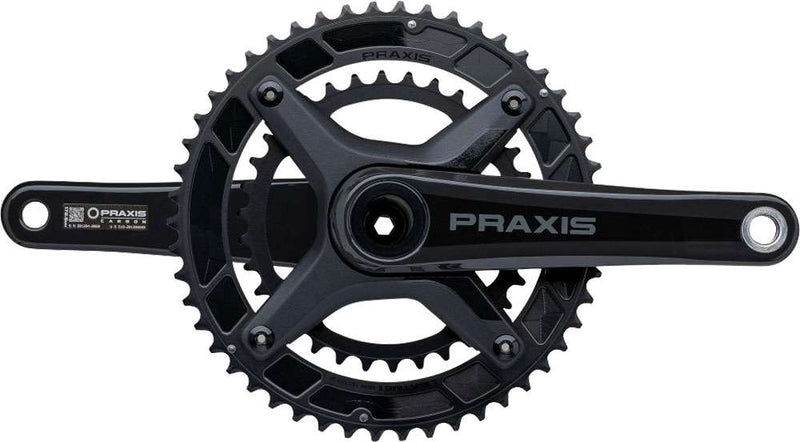 Juego de bielas de carretera Praxis works zayante carbon m30 50 34z