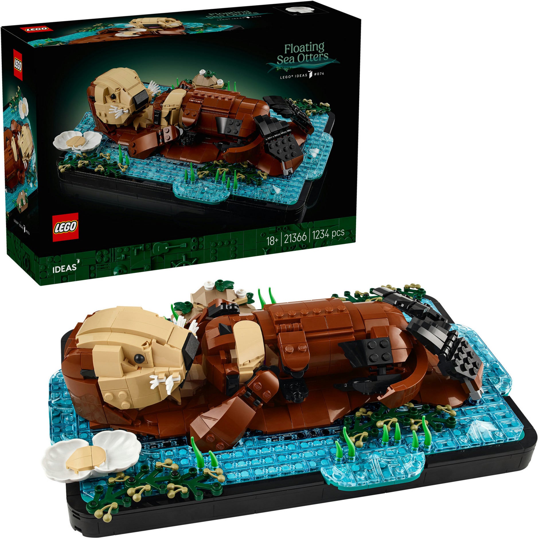 Lego ideas 21366 floating sea otter