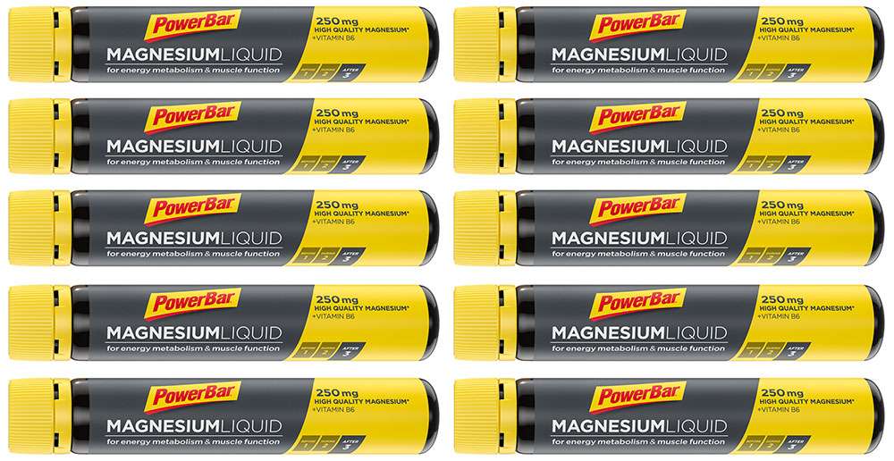 Powerbar magnesio ampolla liquida 10x25ml