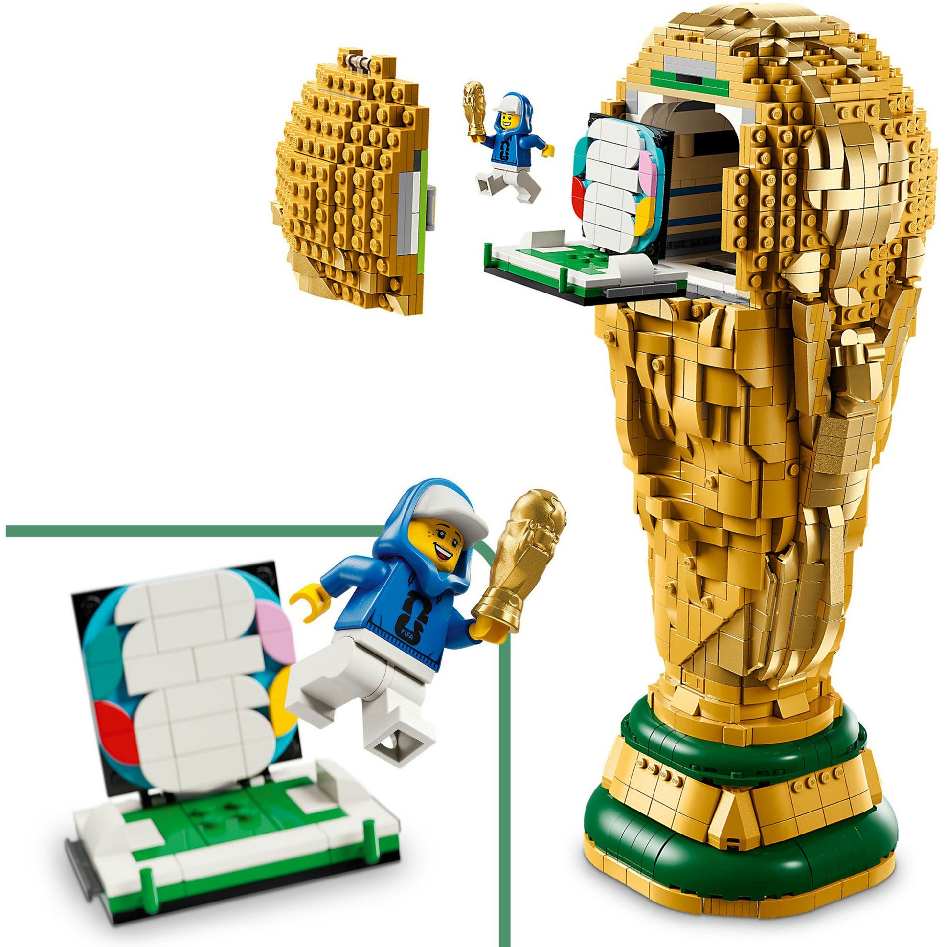 Trofeo della Coppa del Mondo FIFA in edizione speciale Lego 43020