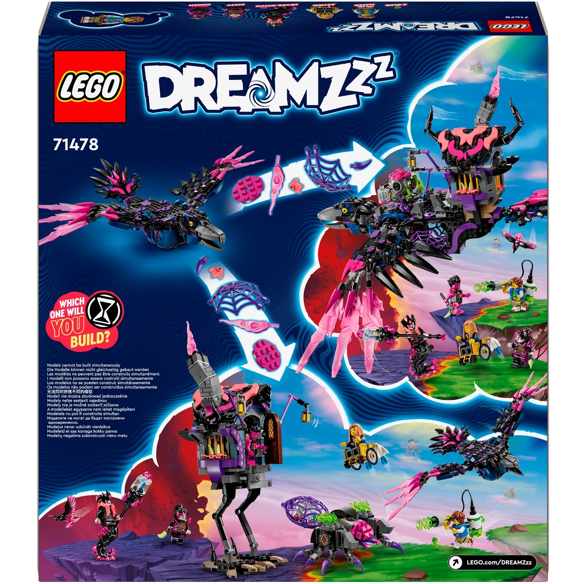 Lego Lego Dreamzzz 71478 La cremagliera di mezzanotte della strega inferiore