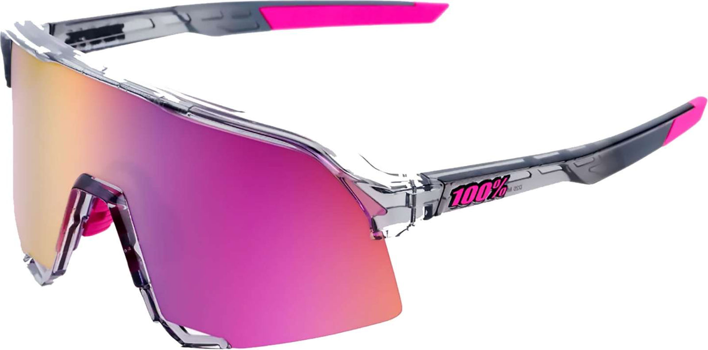100% s3 (purple multilayer mirror lens) - sports glasses