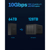 Terramaster f8 SSD più NAS (nero, 1x 10GBE, HDMI, USB)