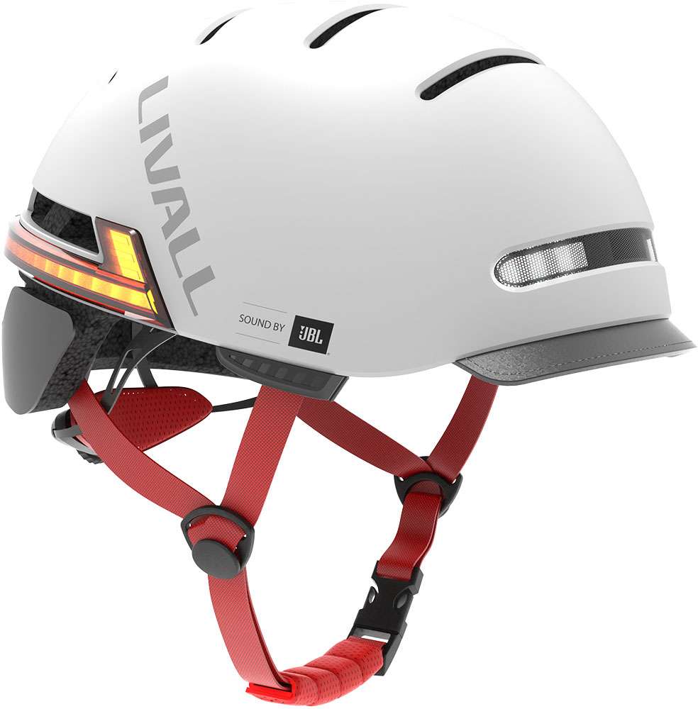 Livall bh51m nso jbl - casco con intermitente + altavoz