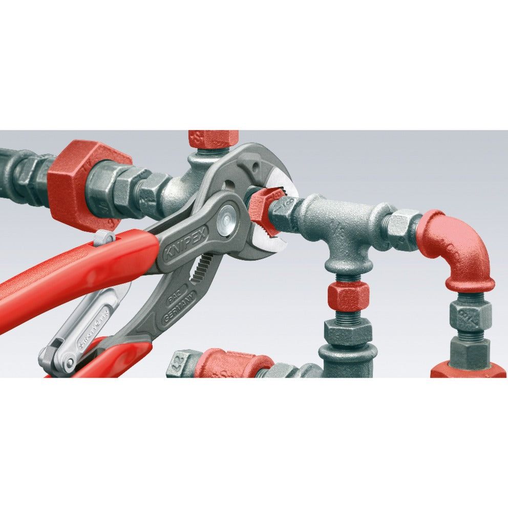 Knipex smartgrip waterpomptang 8501250 zweedse- waterpomp-tang (rood)