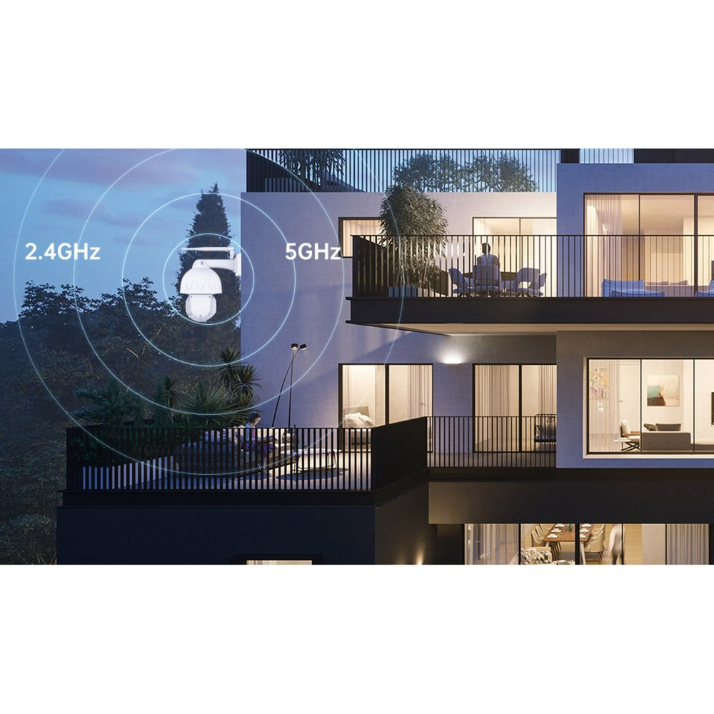 Foscam SD8P, 4K 8MP DUAL WIFI PTZ Outside Security