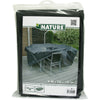 Nature tuinmeubelafdekhoes voor stoelen en tafels afdekking (grijs, 6030602)