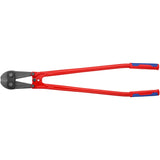 Knipex boutensnijder 71 72 910 kniptang (rood blauw, middensnijder, geschroefd scharnier) - afbeelding 1