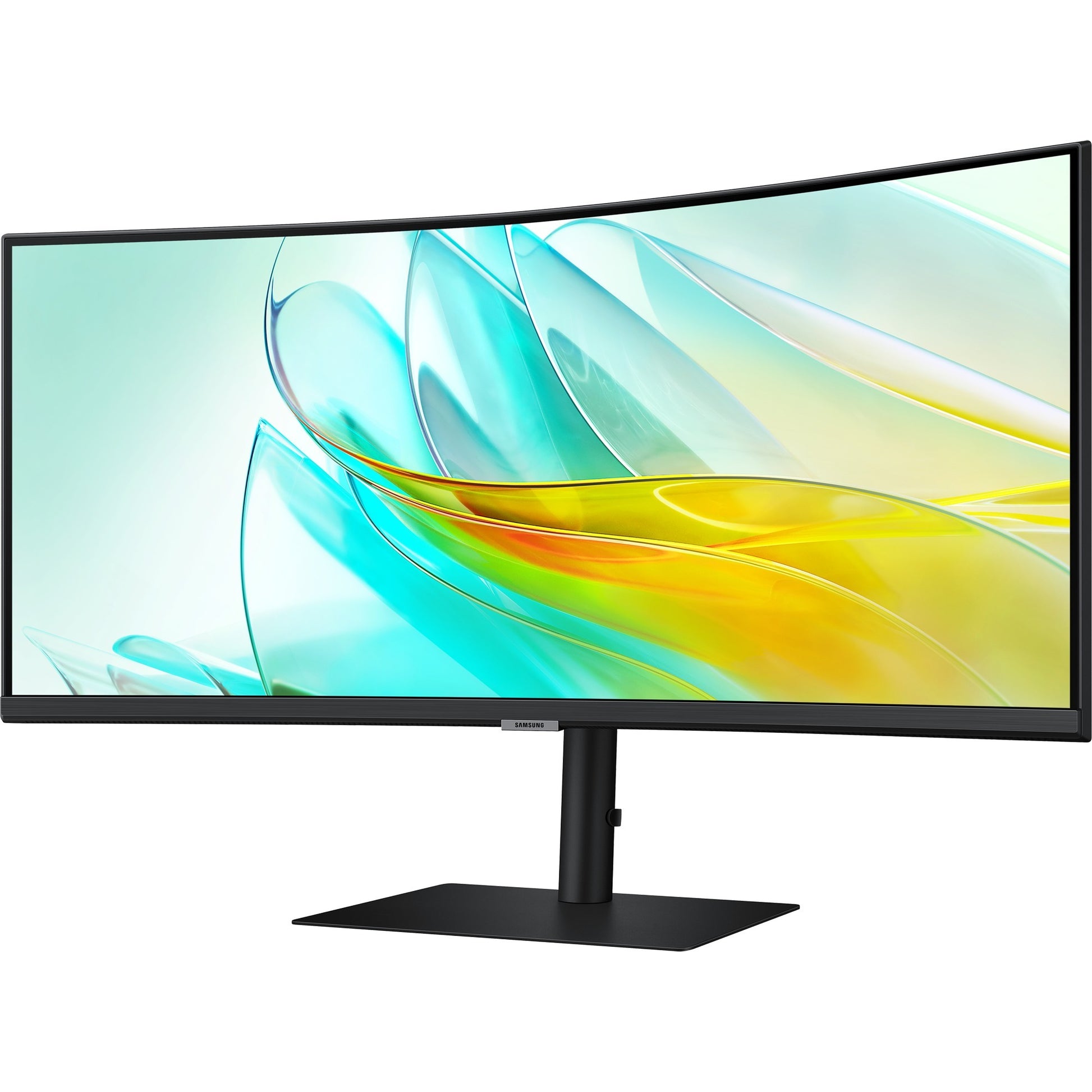 Monitor ultrawide curvo Samsung Viewfinity S6 S65UC 34 (nero, HDMI, Displayport, 3x USB-A, USB-B, USB-C, RJ-45)