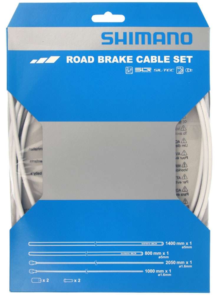 Juego de cables de freno Shimano sil-tec para carretera