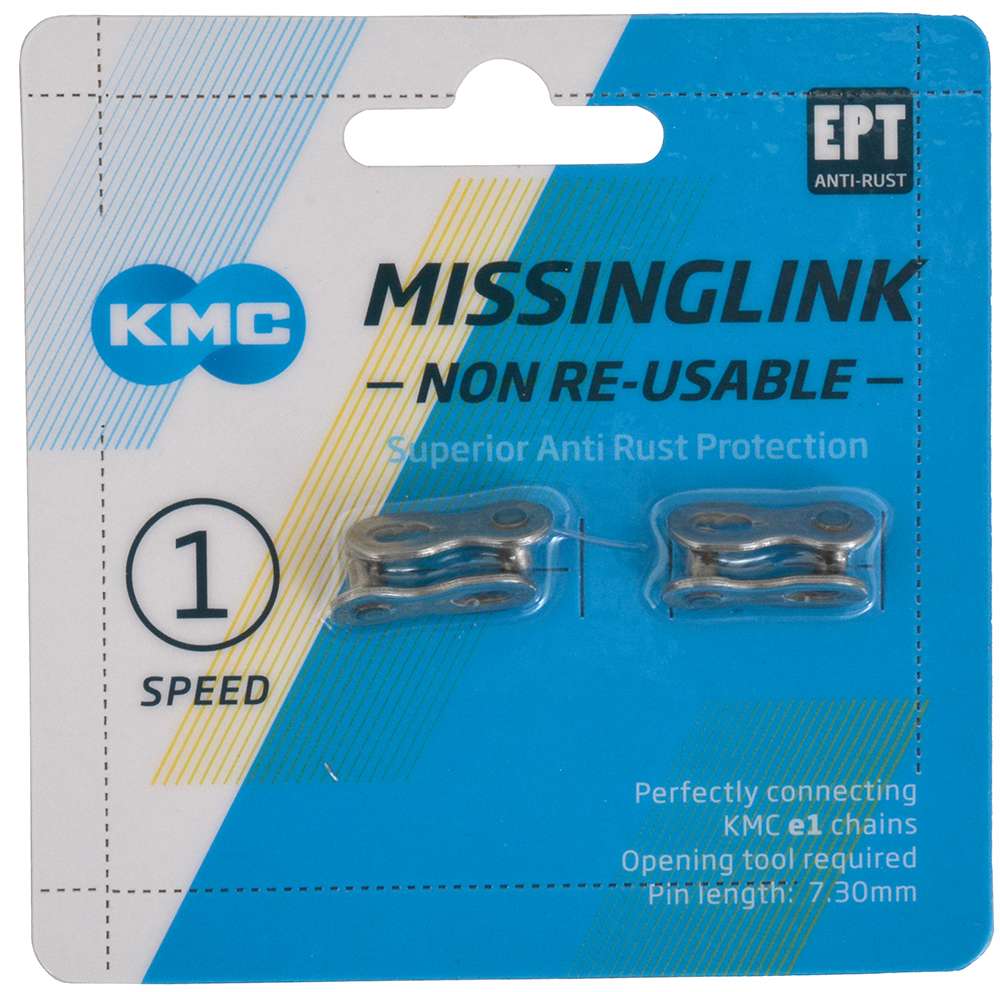 KMC MissingLink E1 Ept Ept, 3 32, 2 pezzi, color argento