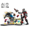 Lego LEGO Super Heroes 76314 Capitán América Escena de acción de la Guerra Civil