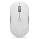 Mouse Bluetooth silenzioso Lenovo 350 (grigio chiaro, 2400 DPI, Bluetooth® 5.3)