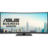 Monitor ultrawide curvo Asus va34vcpsr 34 (nero, 100 Hz, HDMI, porta display, audio, LAN, USB-C)
