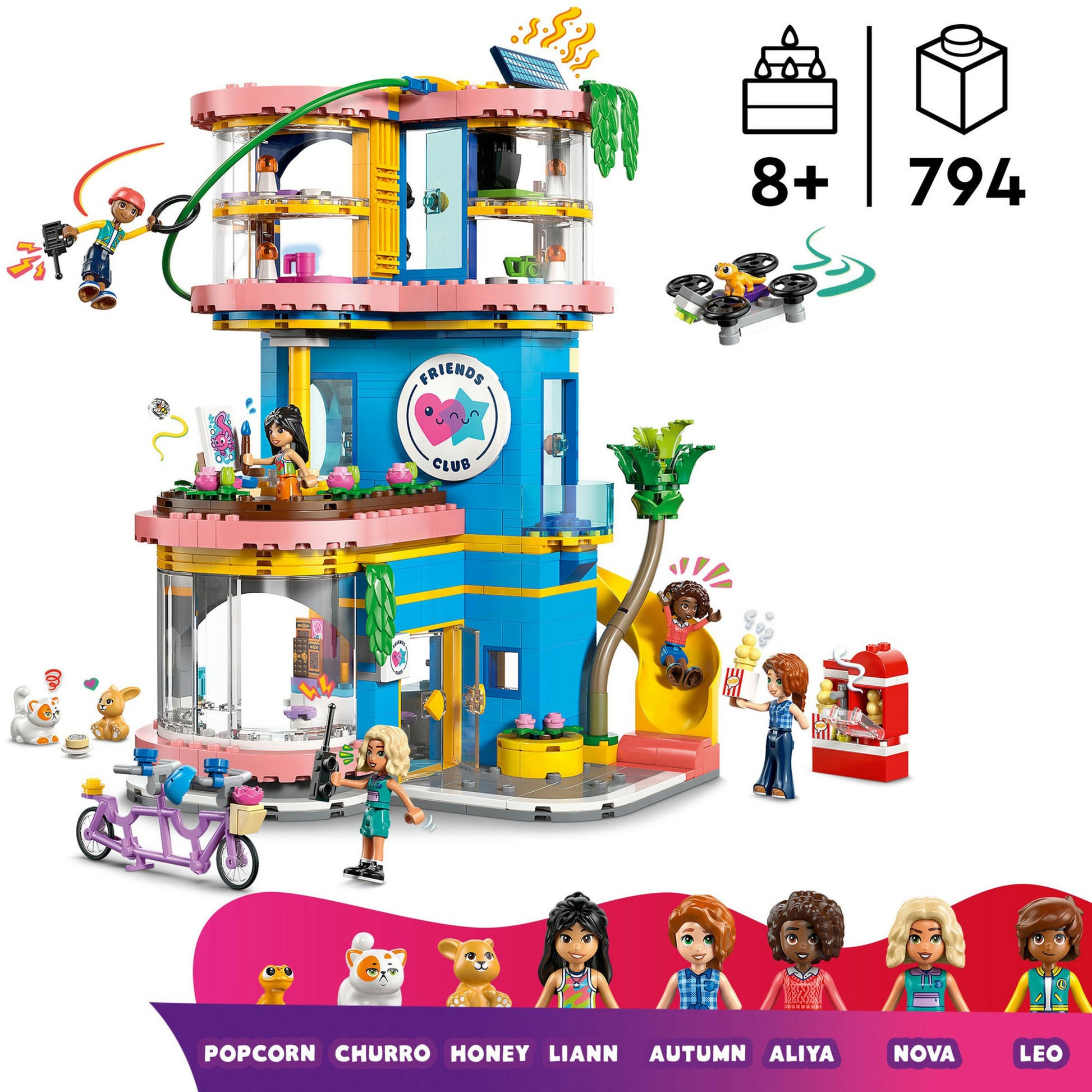 Lego friends 42689 casa club de heartlake city
