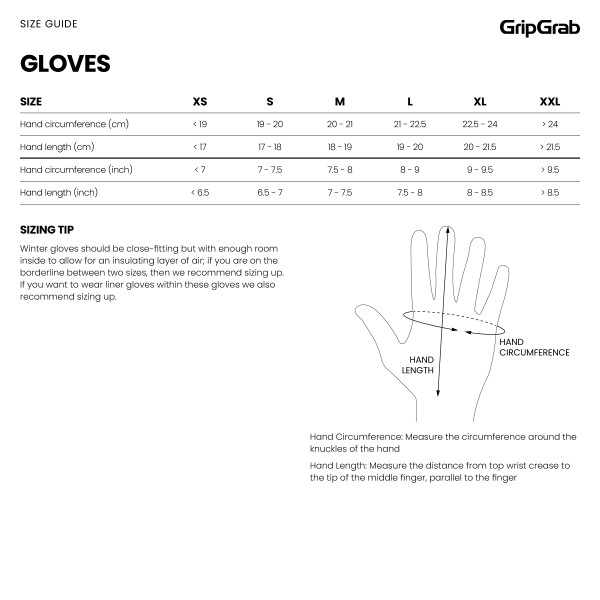 Gripgrab ride ii waterproof - guanti invernali