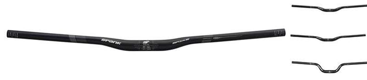 Nucleo vibrante del manubrio riser Spank Spike 800 da 31,8 mm