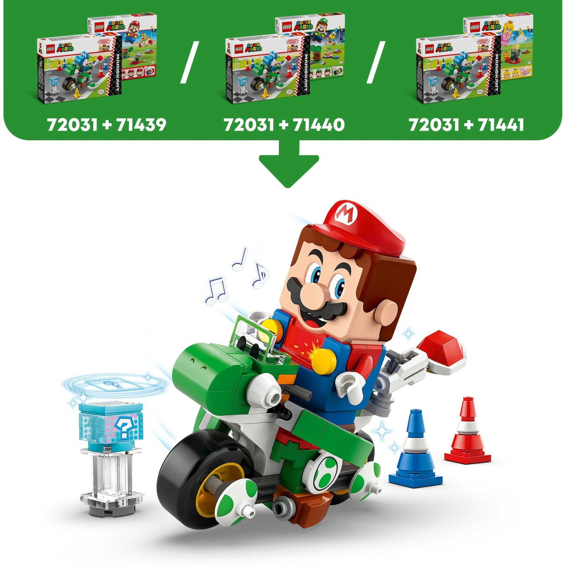 LEGO LEGO Super Mario 72031 Mario Kart Yoshi Crosser