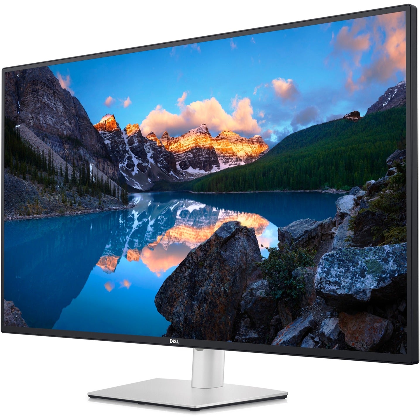 Monitor Dell ultrasharp u4323qe 43 4k uhd (nero argento, hdmi, displayport, usb-c, audio, lan)