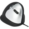 Ratón ergonómico r-go tools grande, cableado a la derecha