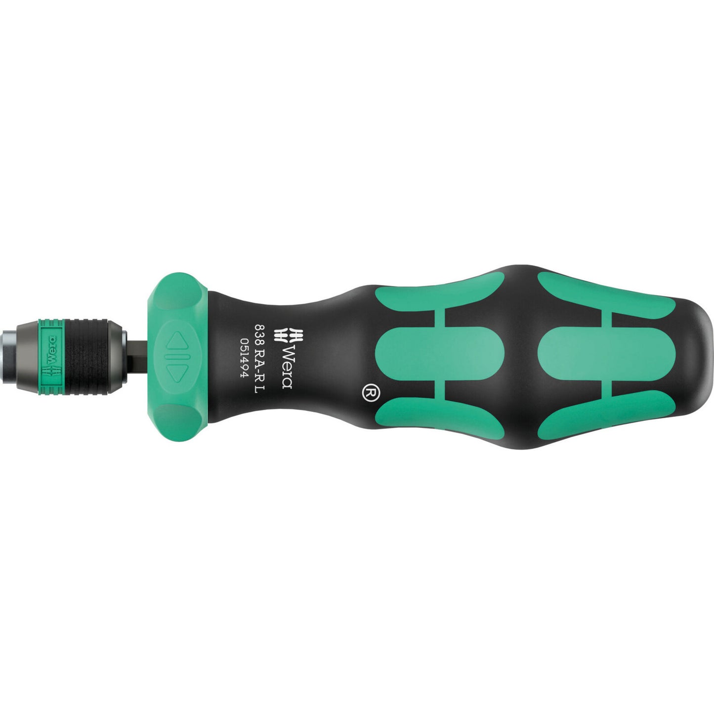 Portainserti manuale Wera 838 ra-r l 1 4 con funzione a cricchetto, cacciavite