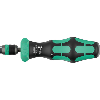 Portainserti manuale Wera 838 ra-r l 1 4 con funzione a cricchetto, cacciavite