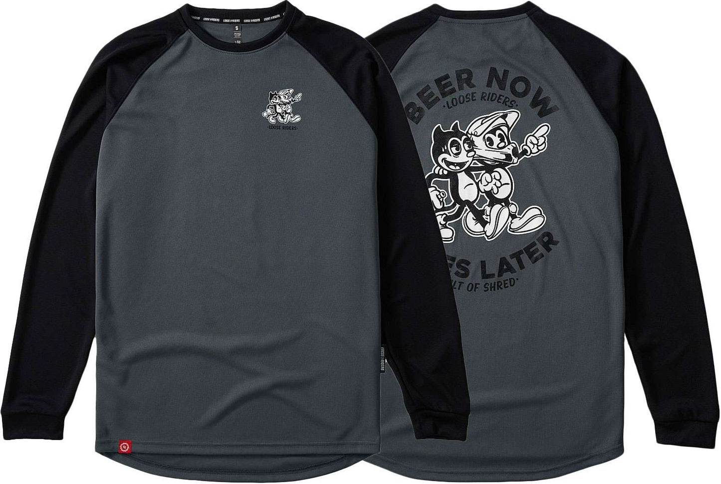 Loose riders beer now - maglia a maniche lunghe da mtb