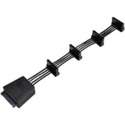 Silverstone sst-cp06-e4, 1x 15-pin-sata > 4x 15-pin-sata kabel - afbeelding 1