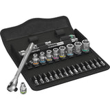 Wera 8100 sa 7 zyklop metal-ratelset doorsteekvierkant 1 4 gereedschapsset (28-delig) - afbeelding 1