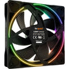 Be quiet! light wings pwm rgb case fan (zwart, 120 x 120 x 25 mm)