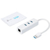 Tp-link ue330 3-port usb 3.0 + gigabit lan usb-hub (wit)