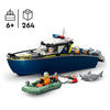 LEGO 60456 Inseguimento della polizia cittadina con la barca della polizia