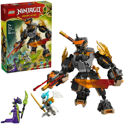 Lego Ninjago 71854 Cole Mission Mech e Dragon Zane