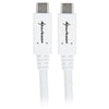 Sharkoon usb-c 3.2 > usb-c kabel (wit, 0,5 meter )