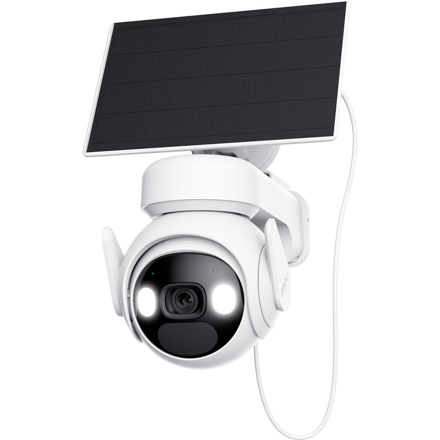 Imou cell pt con telecamera di sicurezza a pannello solare (bianco, 100% wireless)