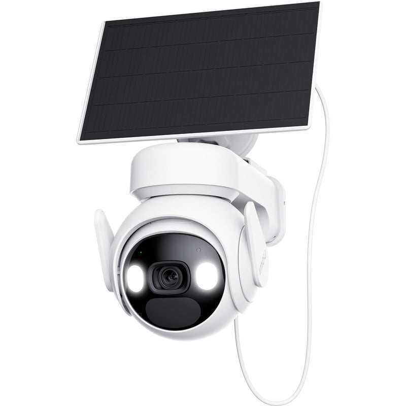 Imou cell pt con telecamera di sicurezza a pannello solare (bianco, 100% wireless)