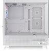 Thermaltake view 270 tg argb - custodia midi tower snow (bianco | 2x USB-A | 1x USB-C | RGB | vetro temperato)