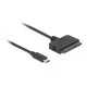 Convertitore Delock USB Type-C in 22 pin Sata 6 GB S