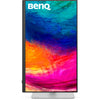 Monitor UHD Benq PD2730S 27 5K (bianco argento, HDMI, DisplayPort, audio, Thunderbolt 4, USB-C)