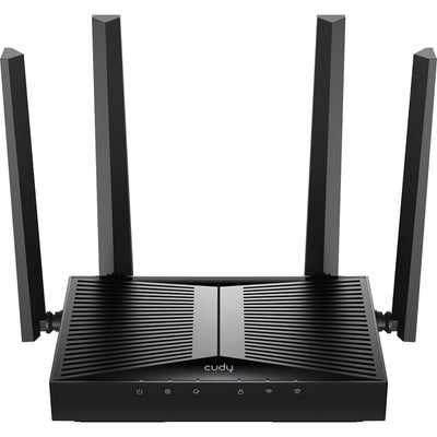 Cudy be3600 gigabit wi-fi 7 mesh router (zwart, mesh)
